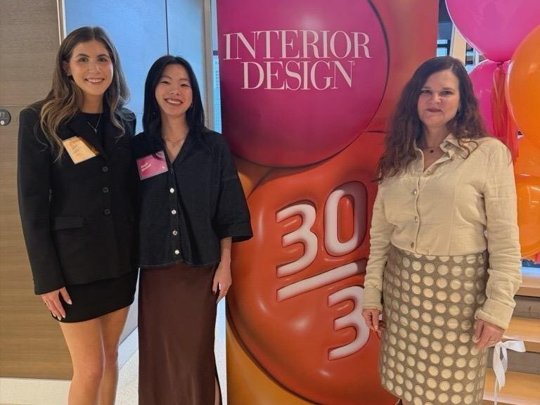Caroline Murphy (Event Host, Sandow Design Group), Hope Weaver, Lori Bell (Sr. Interior Designer, EOA)